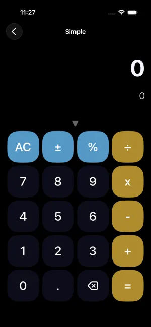 Simple calculator